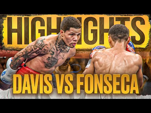 Gervonta Davis vs Francisco Fonseca fight footage