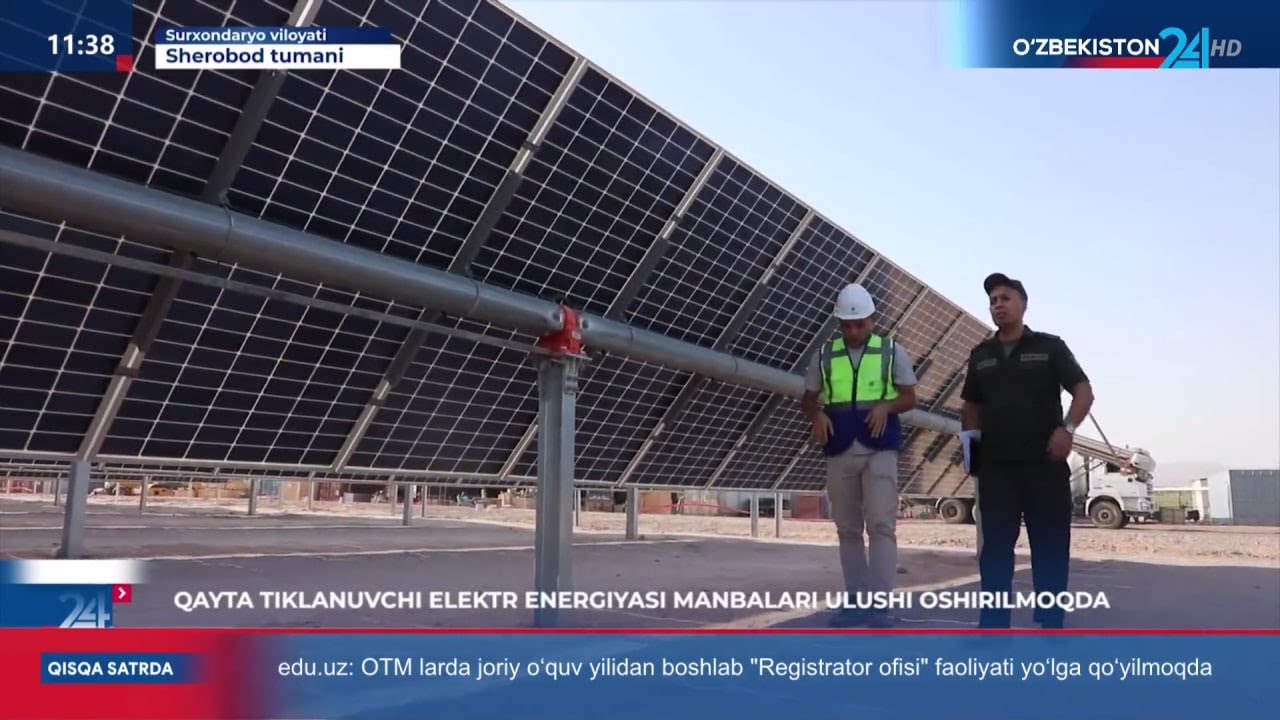 Qayta tiklanuvchi energiya manbalari ulushi oshmoqda