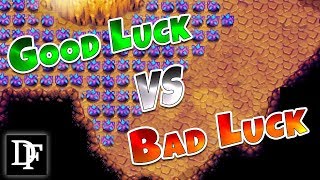 Good Luck VS Bad Luck Skull Cavern - Stardew Valley