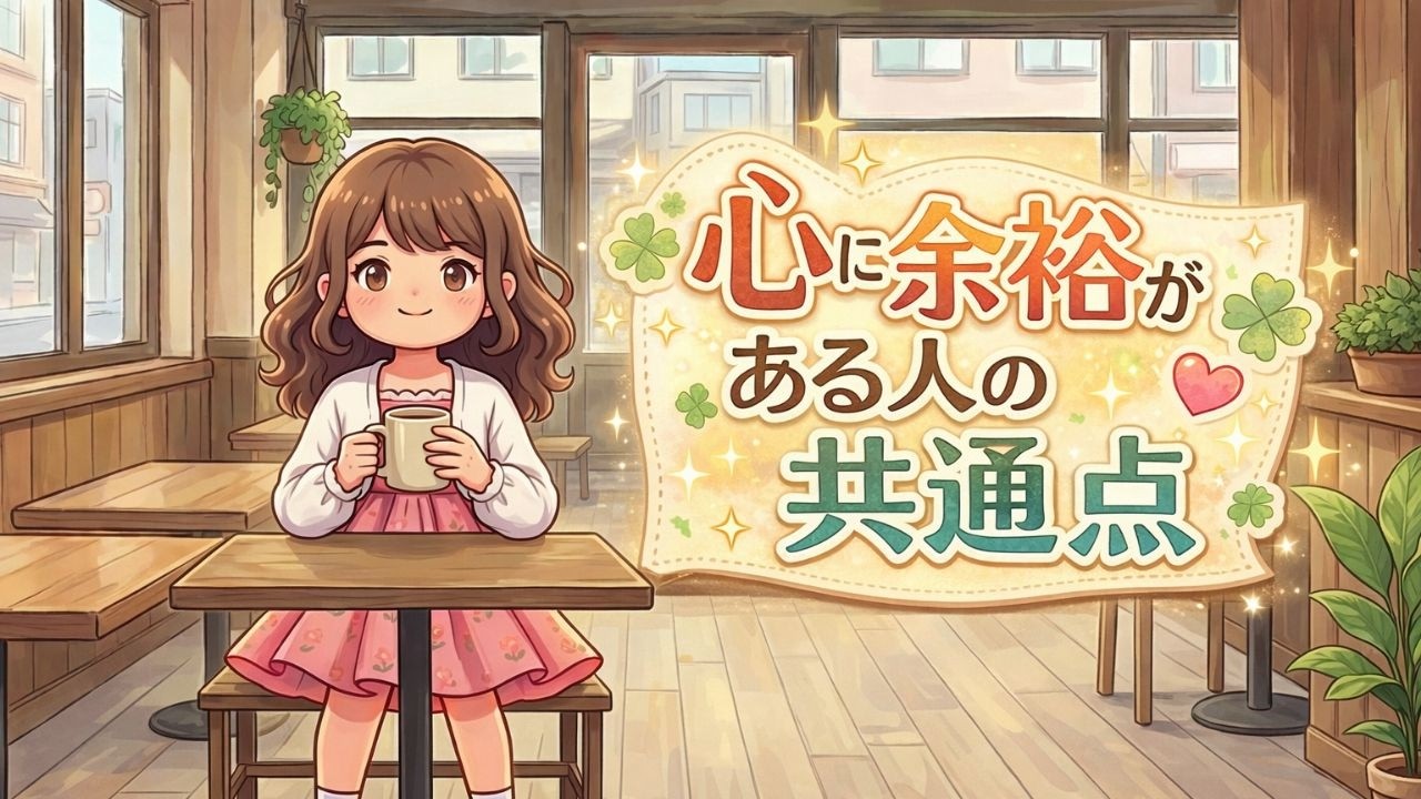 【メンタル最強】恐ろしいほど余裕がある人の脳内ルール！心をラクにして生きる方法