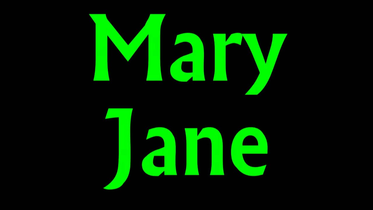 King D Mr. Perfect - Mary Jane (produced by King D Mr. Perfect)