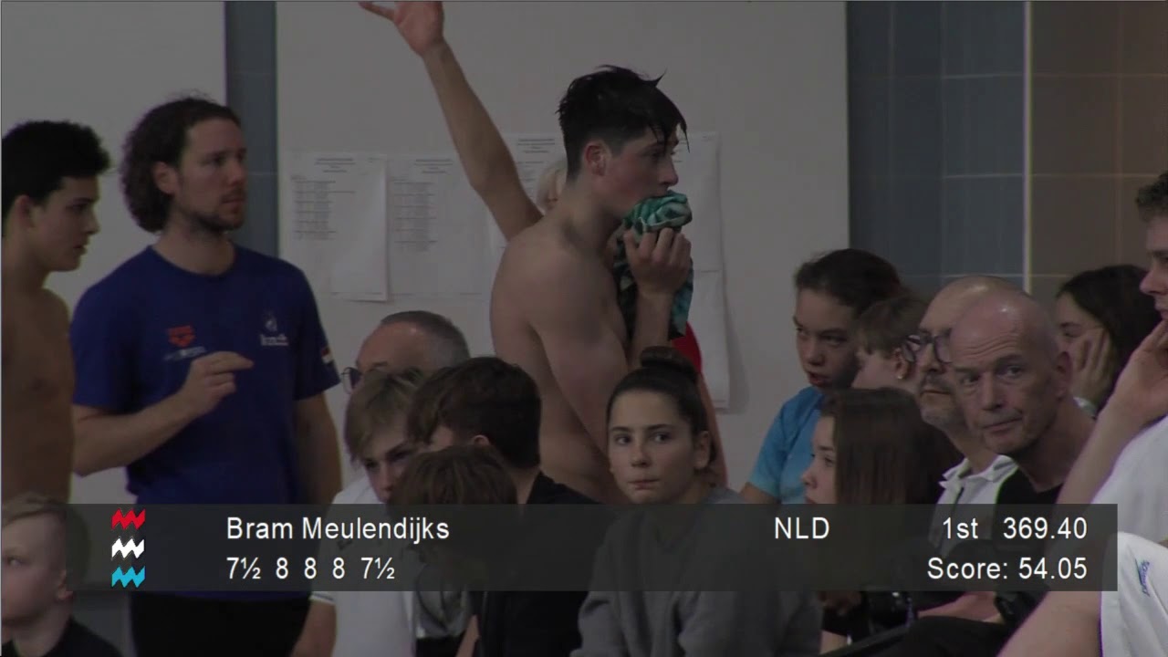 Boys A 1m final - Eindhoven Diving Cup 2020