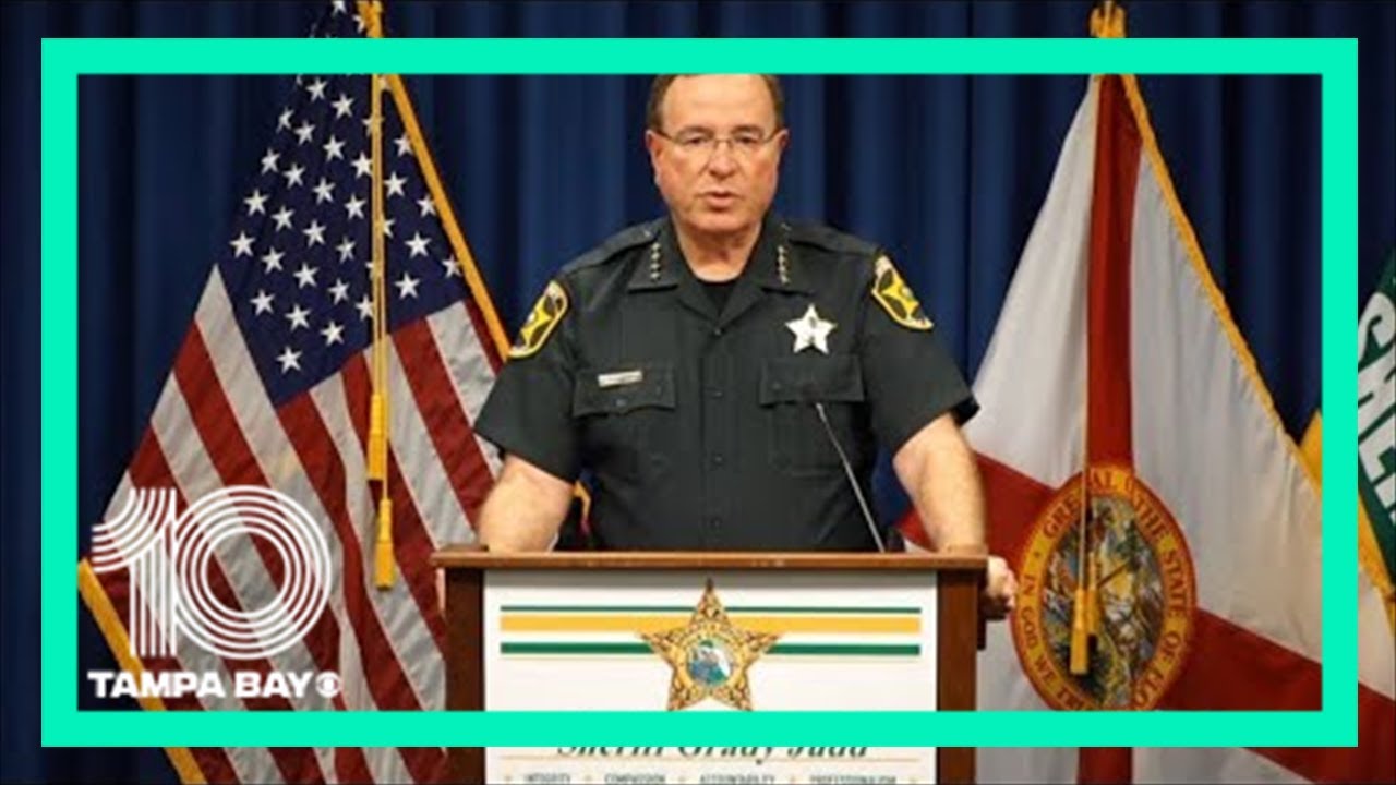 Polk County sheriff holds news conference on computer data breach, child pornography arrest