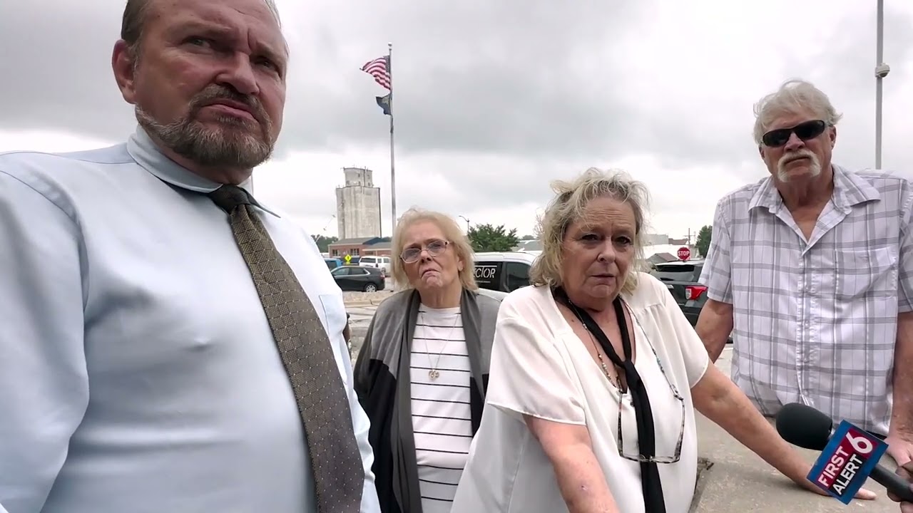 Relatives of Mary Kay Heese speaks after Joseph Ambroz pleads no contest to conspiracy