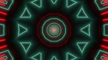 4K Neon Multicolored lines Background Animation 12