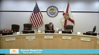 Special Magistrate - Code Enforcement - May 11, 2026