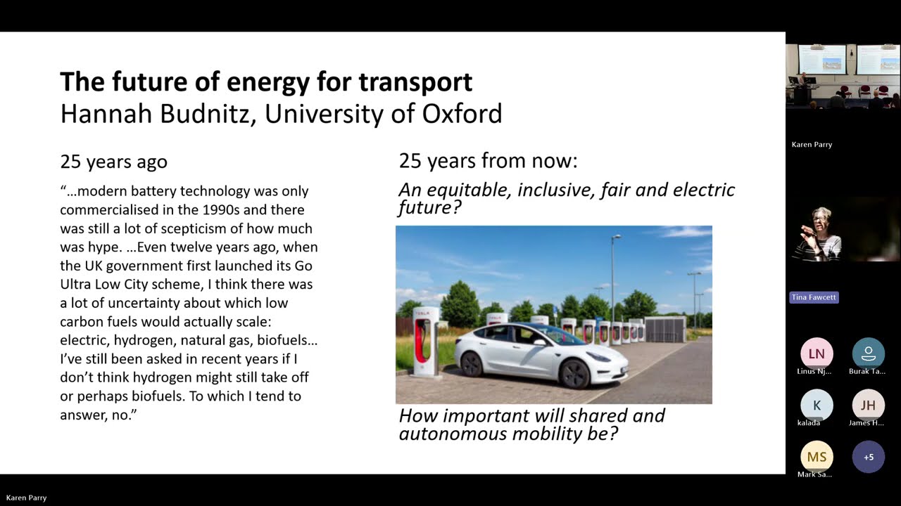 Future of Energy – Panel Discussion on Trinity term seminars
