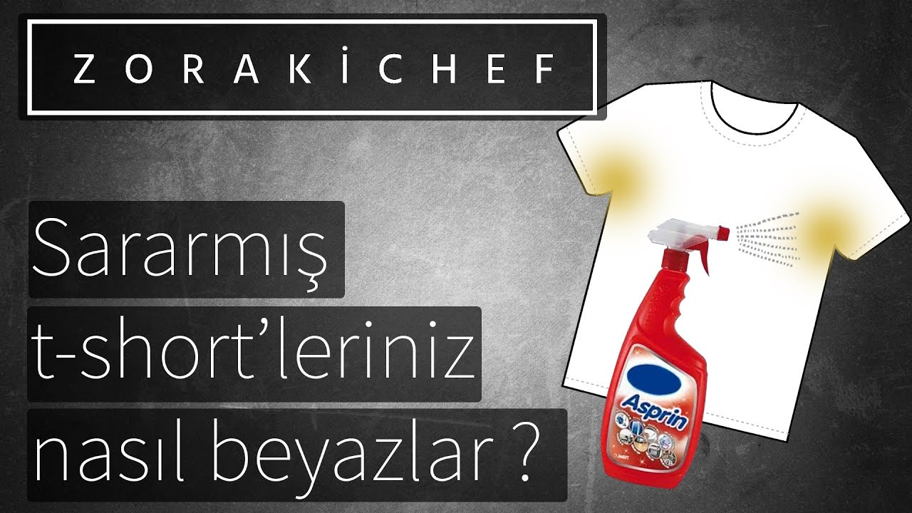 beyaz tişört koltuk altı sarı leke neden olur