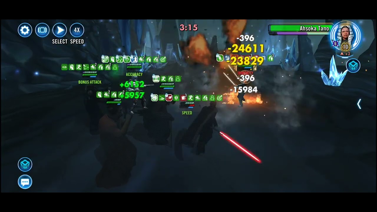 SWGOH Trench (Off The Bench) vs Ahsoka 5v5 GAC