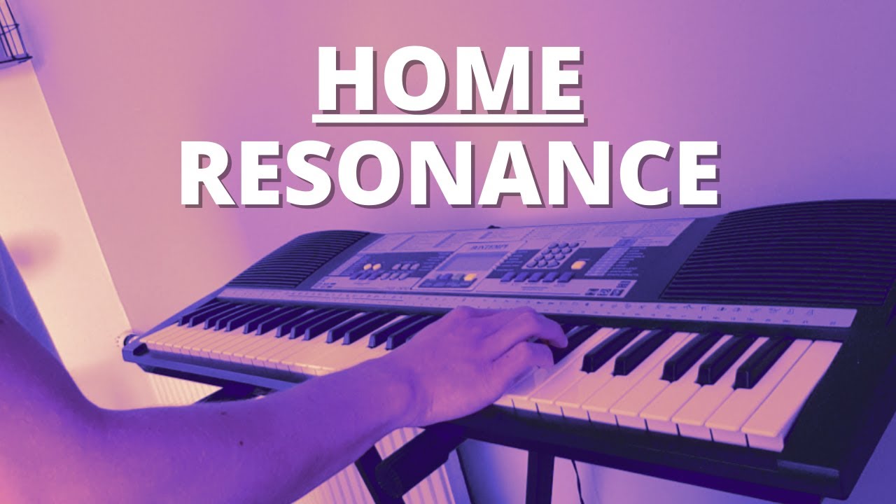 HOME Resonance keyboard / synth cover (synthwave) YouTube