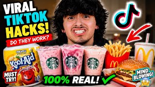 I Tried EVERY Viral TikTok Food Hack!