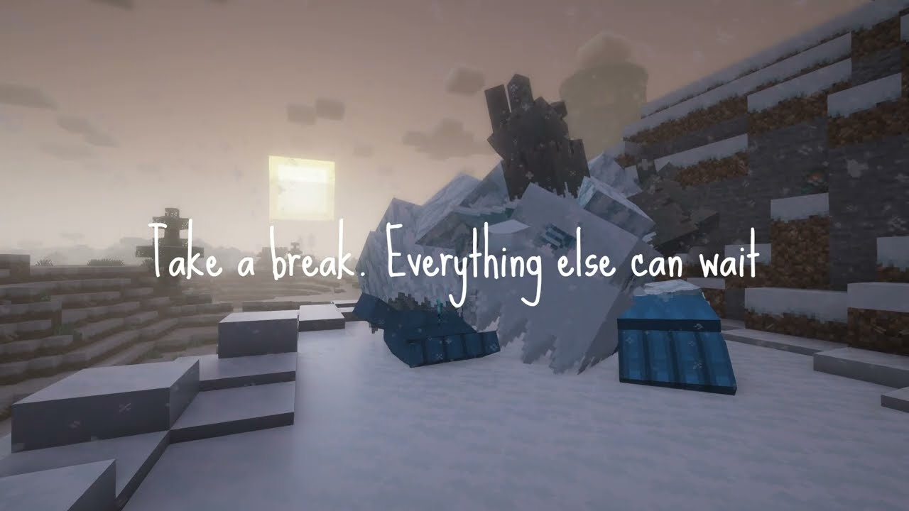 Snow on a Quiet Evening | Calm & Peaceful Ambience 🌿