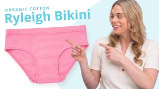 Ryleigh Girls Organic Cotton Bikini Underwear | Soft Comfort for Sensitive Skin screenshot 5