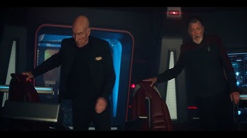 1st Officer Picard & Captain Riker (Call Me Number One) Star Trek Picard Se. 3 Ep. 3 "Nebula"