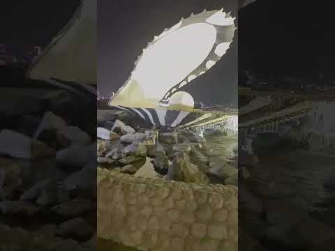 نافورة صدفه في كورنيش قطر