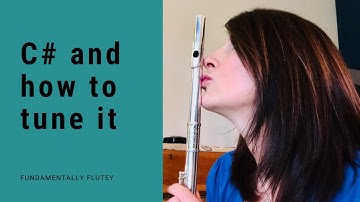 Sort the tuning of C# #fluteintonation #fluteproblems #onlineflutelessons