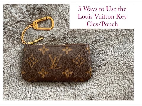 10 Unique Ways To Use the Louis Vuitton Cles (Key Pouch) & What Fits Inside  feat. Alma BB asmr 