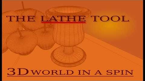 LIGHTWAVE - 3D GOLDEN CUP - BASIC MODEL MAKING TIPS.