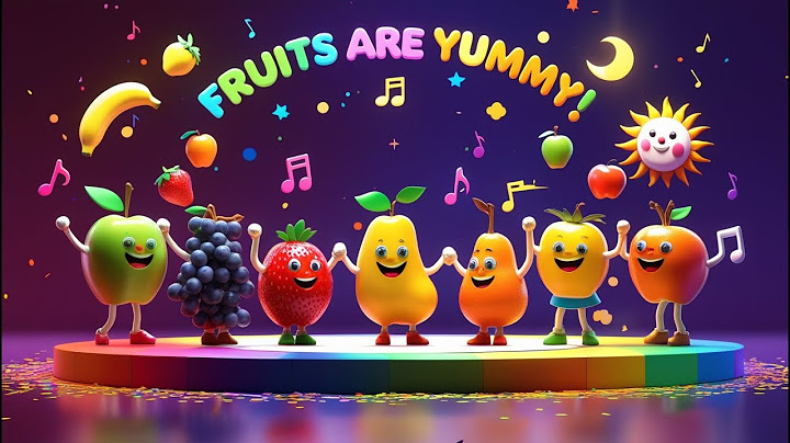 What Fruit Is This? 🍎🍌 | Nursery Rhymes & Poems for Kids | Fun Fruit Song