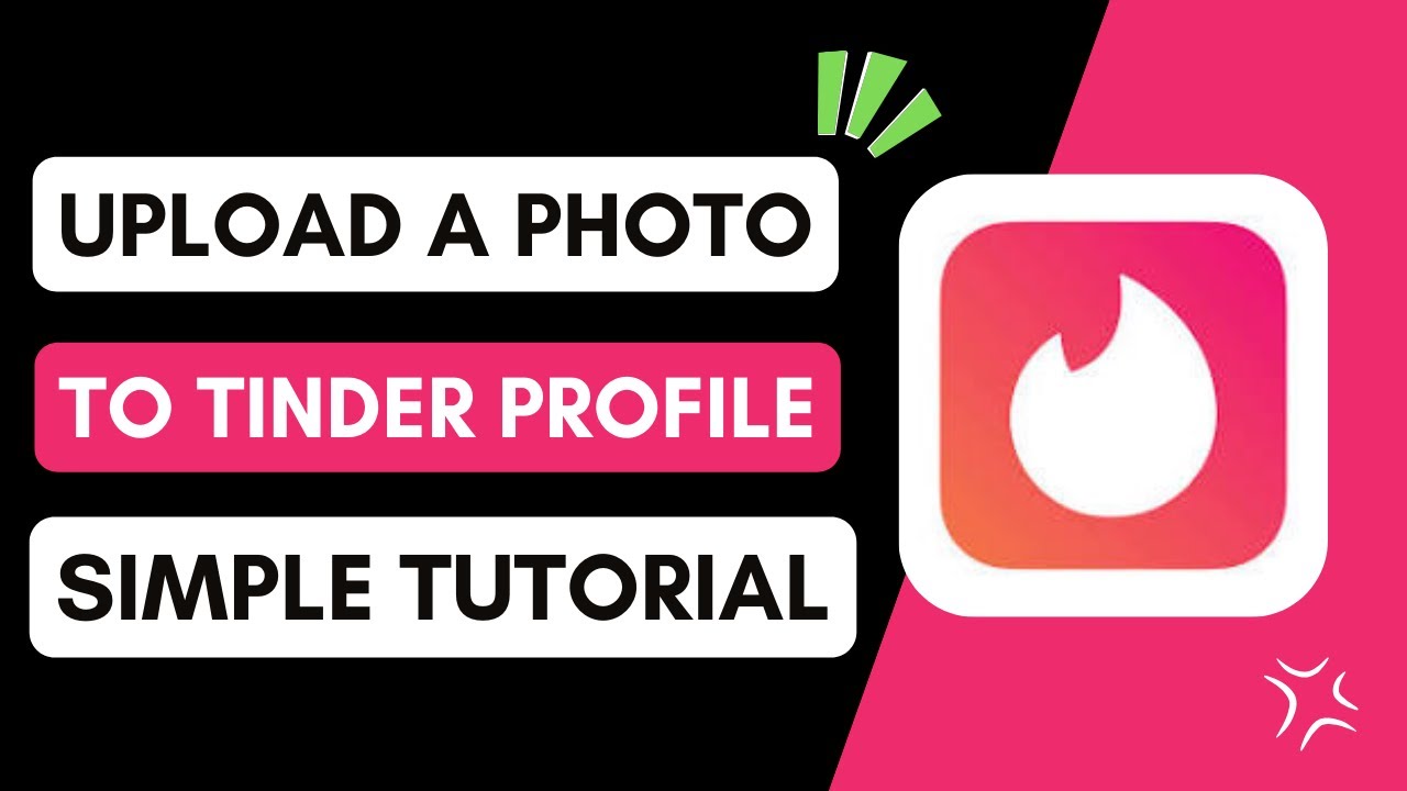 ✅ How To Upload A Photo To Tinder Profile !