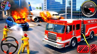 911 US Fire Truck Simulator 2026 🚒 | Real City Rescue Mission Gameplay (Android) screenshot 4