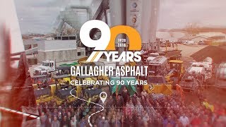 Gallagher Asphalt – Celebrating 90 Years
