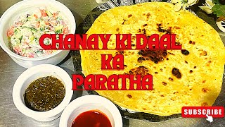 Healthy Breakfast - Chanay Ki Dal Ka Paratha viral trending food recipe cooking trend recipe