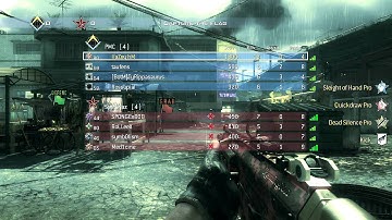 [HD] MW3 4v4 GB Match | CTF on Bootleg (w/gamechat)