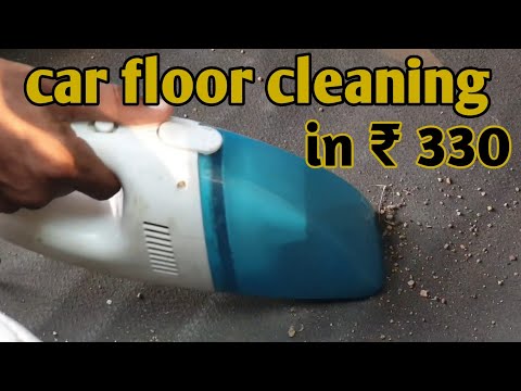 car interior cleaning with vaccum cleaner/How to deep clean car floor at home/buy links 👇description