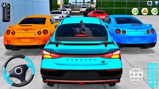 🚘💥 New Hyundai Elantra N For 🚇 Parking 🎇 3D Driving Class 2026 🌃 Android  Gameplay screenshot 5