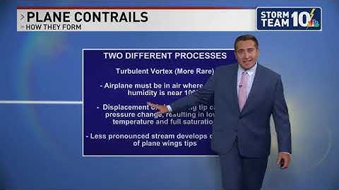 What Are Plane Contrails?  How Do They Form?