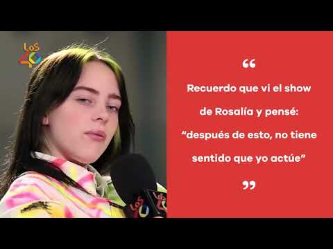 BILLIE EILISH HABLANDO DE ROSALIA 1