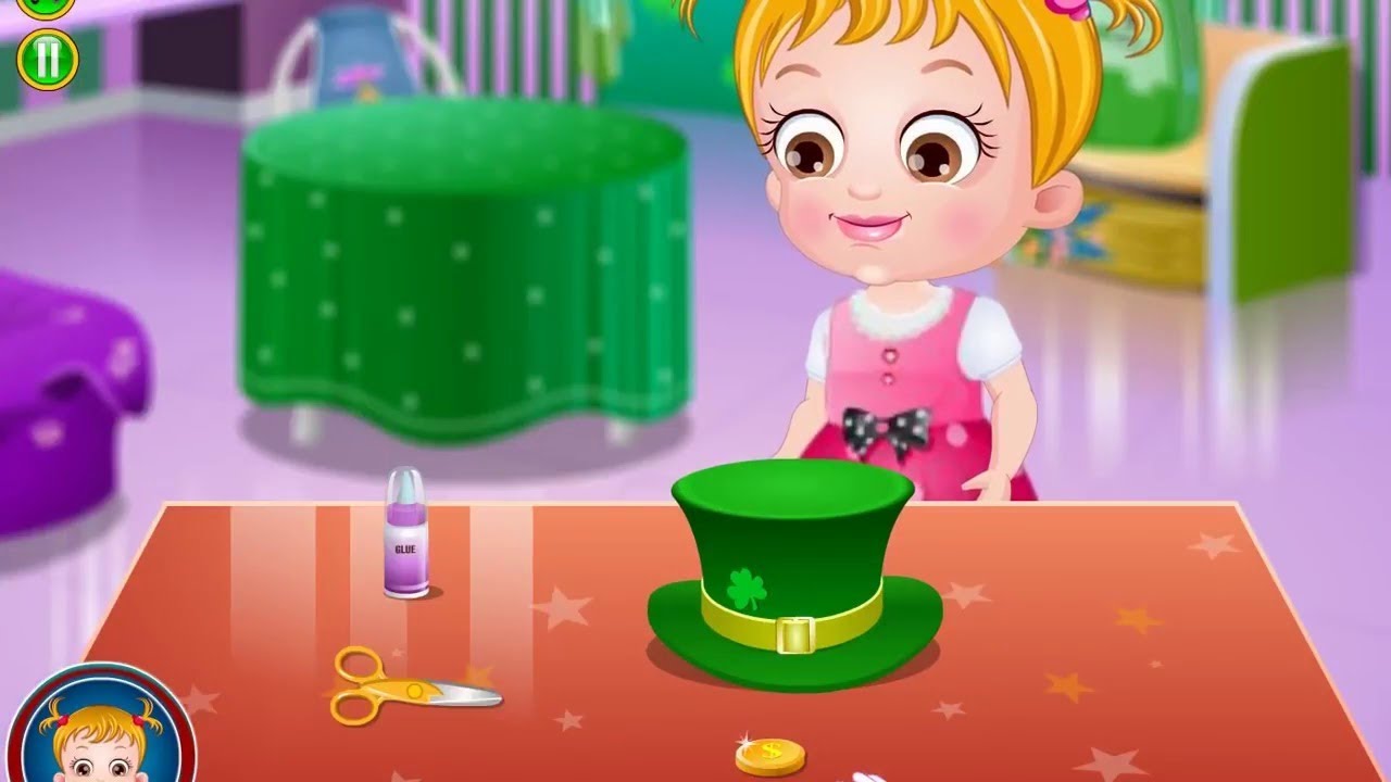 Baby Hazel Game Movie   Baby Hazel St Patrick's Day   Dora the Explorer