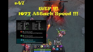 #47 WTF 1077 Attack Speed !!! [ Overpower + Walrus Punch ] | Dota 2 Ability Draft