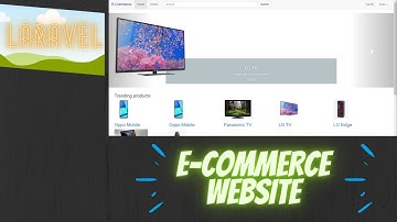 E-Commerce Website using Laravel