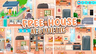 🦋Free House Idea🌱Free Items In Toca Boca | House Design Toca Life World🌿