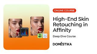 High-End Skin Retouching using Dodge and Burn in Affinity | Domestika English