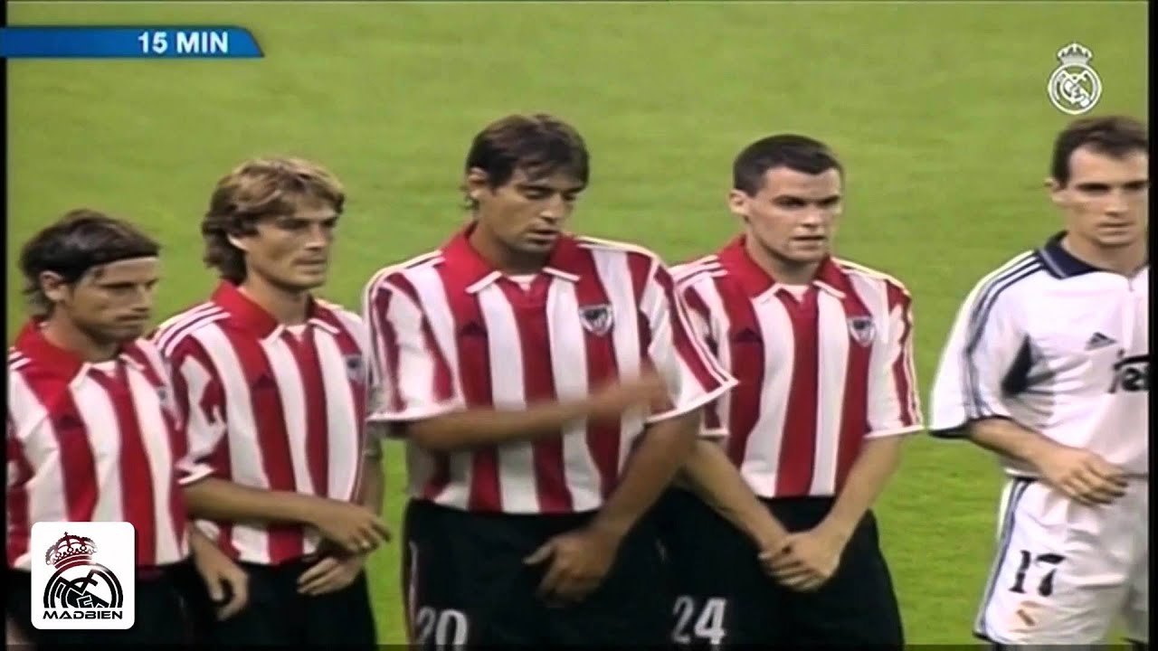 Real Madrid  4 - 1 Athletic Club Bilbao  2000/2001