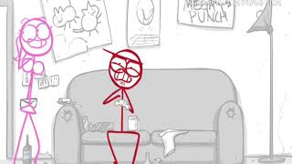 Dick figures The Movie Chapter 2 Clip: Go To Hell Red