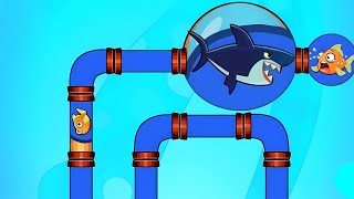 Save the fish / pull the pin updated level fish save game pull the pin android game / mobile game 88 screenshot 5