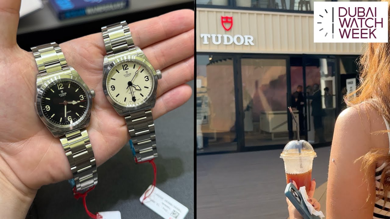 Новые часы TUDOR Ranger 36 и 39 мм с циферблатом Dune White — 2-й день недели Dubai Watch 2025 года