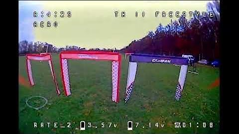 TinyHawk 2 Freestyle - Outdoor Race - Acro - (First Time Racetrack) #8