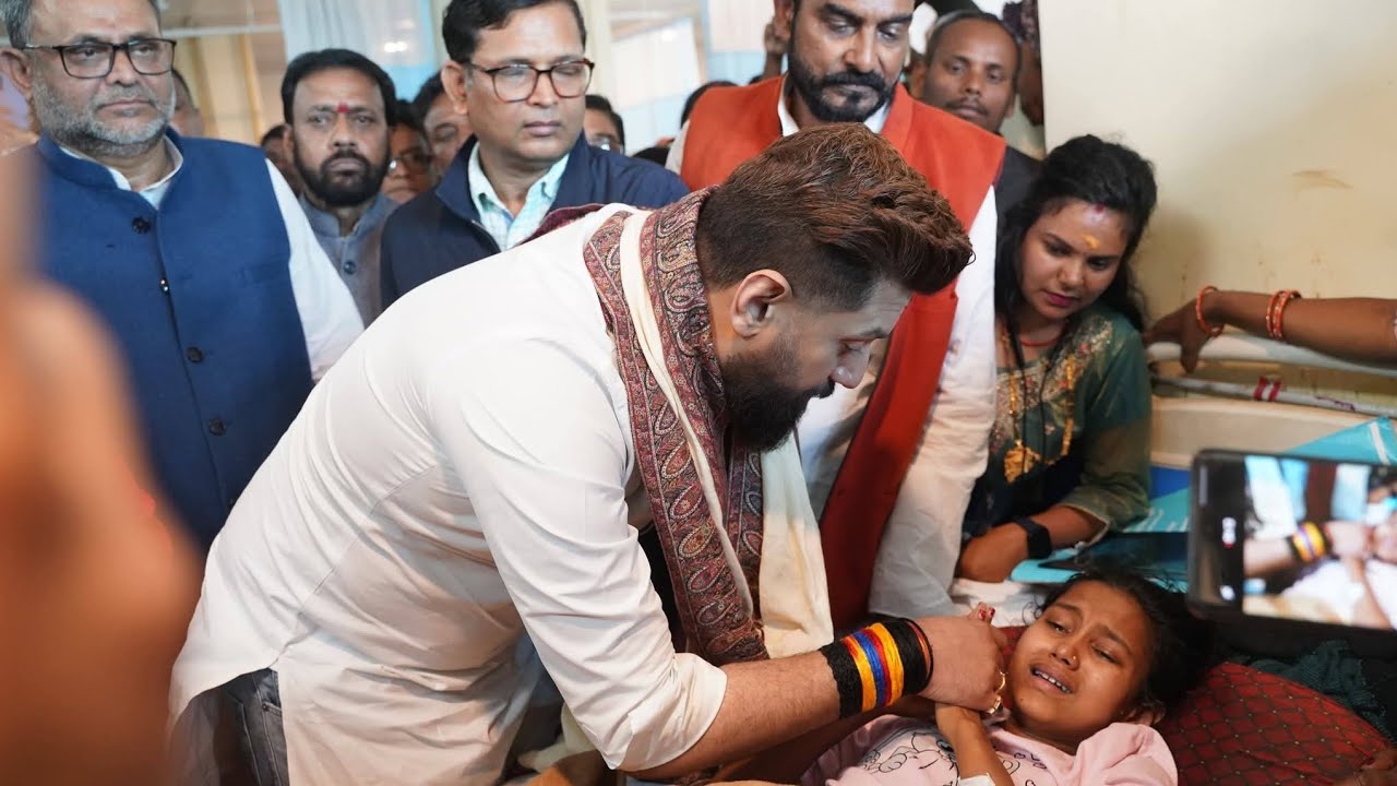 #Darbhanga DMCH पहुंचे Chirag Paswan घायल बच्चों से मिलकर बोले—दोषियों को चुन-चुन कर दिलवाएंगे सज़ा