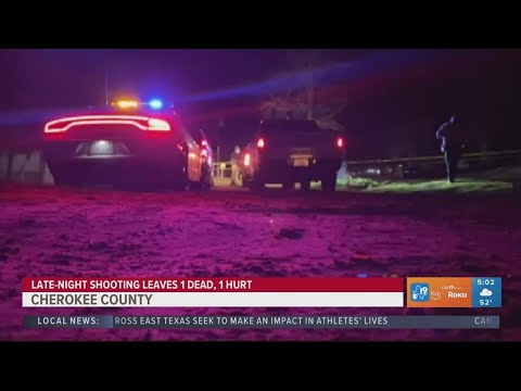 1 killed, 1 injured following shooting in Cherokee County - YouTube