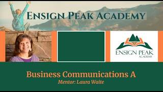 Business Communications A with Mentor Laura Waite