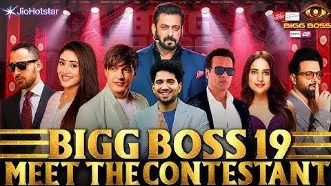 BIGGBOSS 19 CONFIRM CONTESTANTS NAME !! BIGGBOSS 19 CONTESTANT LIST BIGG BOSS GRAND PREMIERE