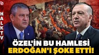 Özgür Özel'den Meclis'te Erdoğan protestosu! Meclis açılışında çarpıcı anlar kameraya böyle yansıdı!