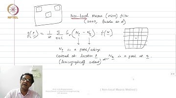 Lec 66 - Non-local Means Method