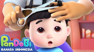 Saatnya Memotong Rambut ✂️| Lagu Potongan Rambut Pertama Kali Anak | Super Pandobi Bahasa Indonesia