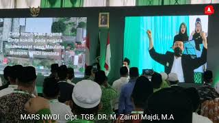 MARS NWDI Ciptaan TGB. Dr. M. ZAINUL MAJDI, M.A